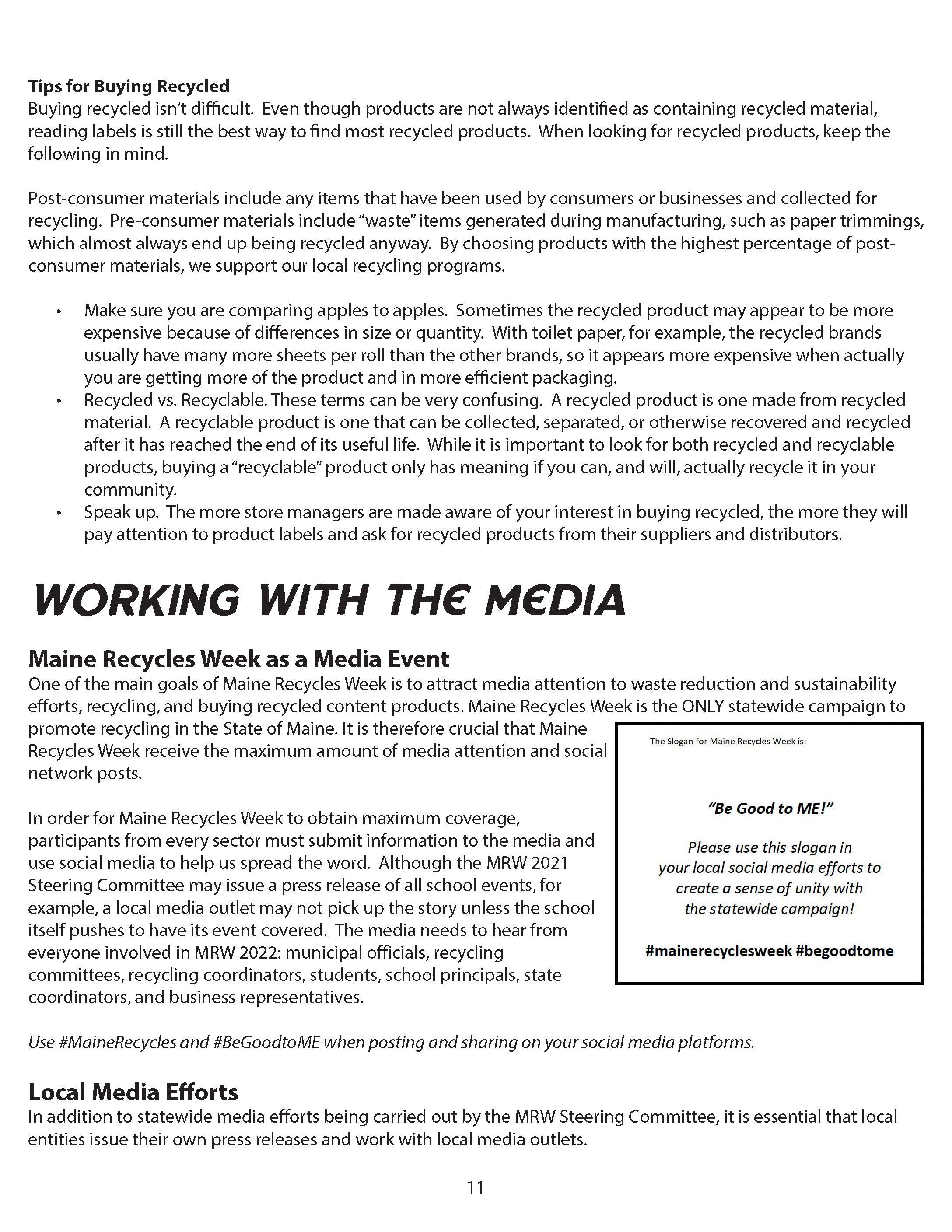 Maine Recycles Week 2024 Page 11