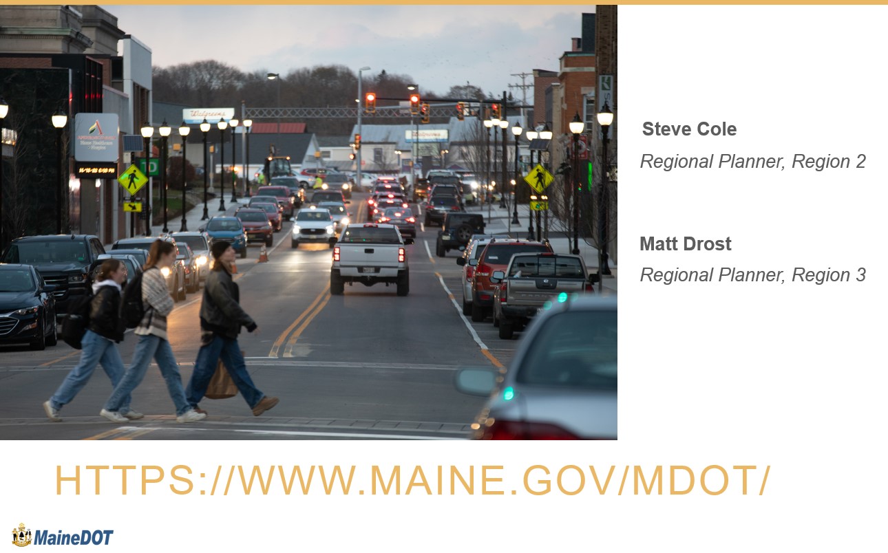 MaineDOT Planner Contact